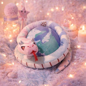 Jormungandr Plushie: World Serpent Minky Plush