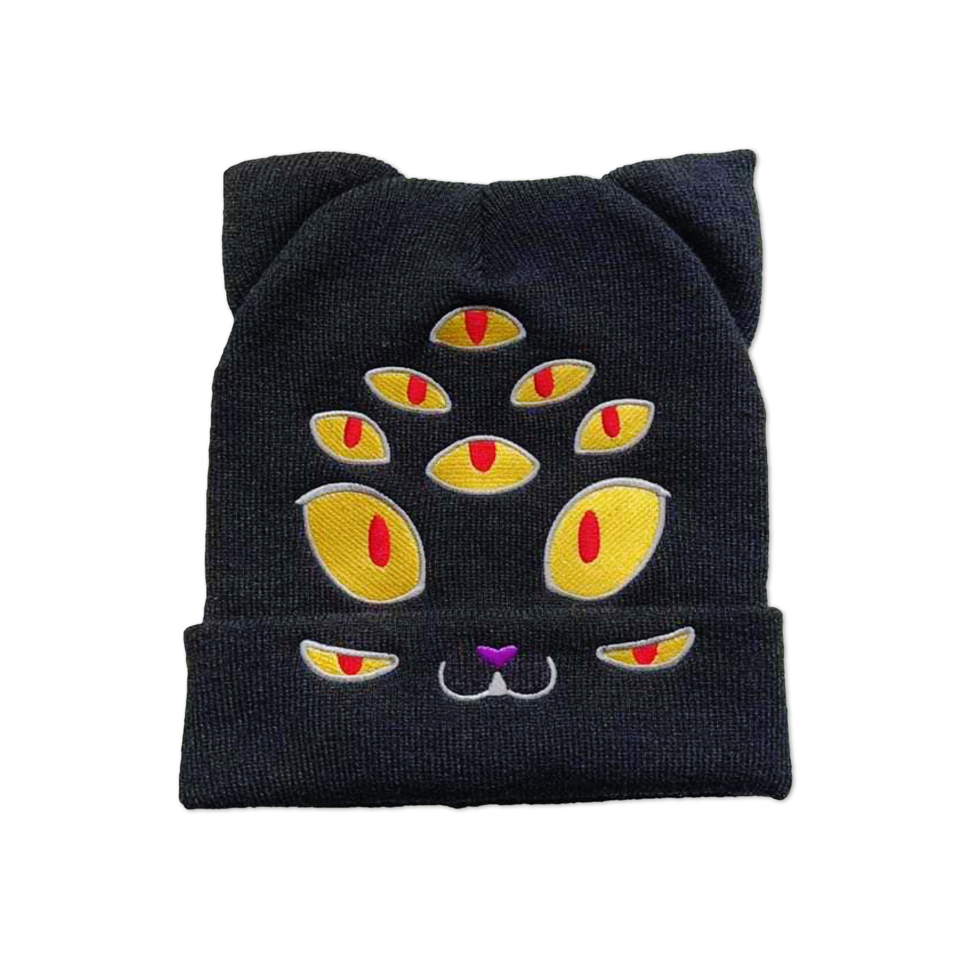 AEAE☆リバーシブル Flashed Cats Eye Beanie MUSINSA | AEAE Flashed Cats Eye Beanie - [GREY]