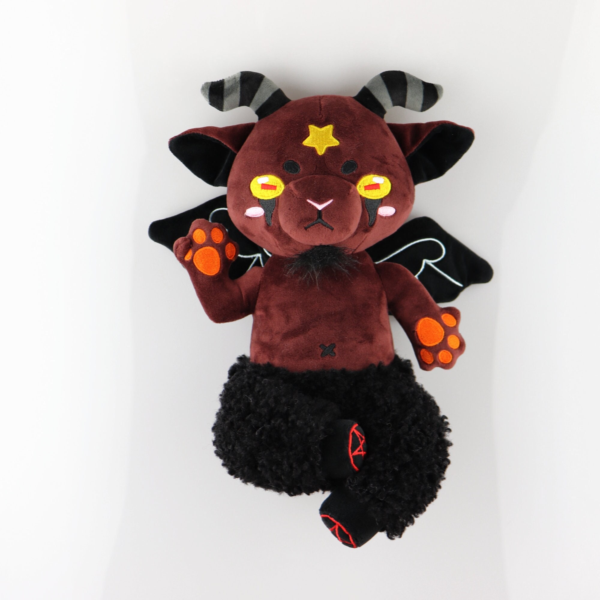 ラグナロクオンライン　ぬいぐるみ　バフォメット　悪魔 タグ付未使用 ラグナロクオンラインぬいぐるみ バフォメット