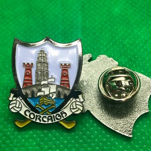 Cork GAA Pin Badge – Show Your Rebel Pride!