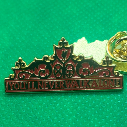 Liverpool Fc You Ll Never Walk Alone Pin Badge Etsy Uk