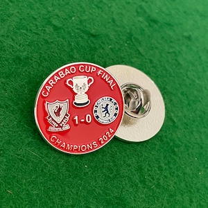 Liverpool FC Pin Badge – Carabao Cup Winners 2024 | Limited Edition Football Collectible