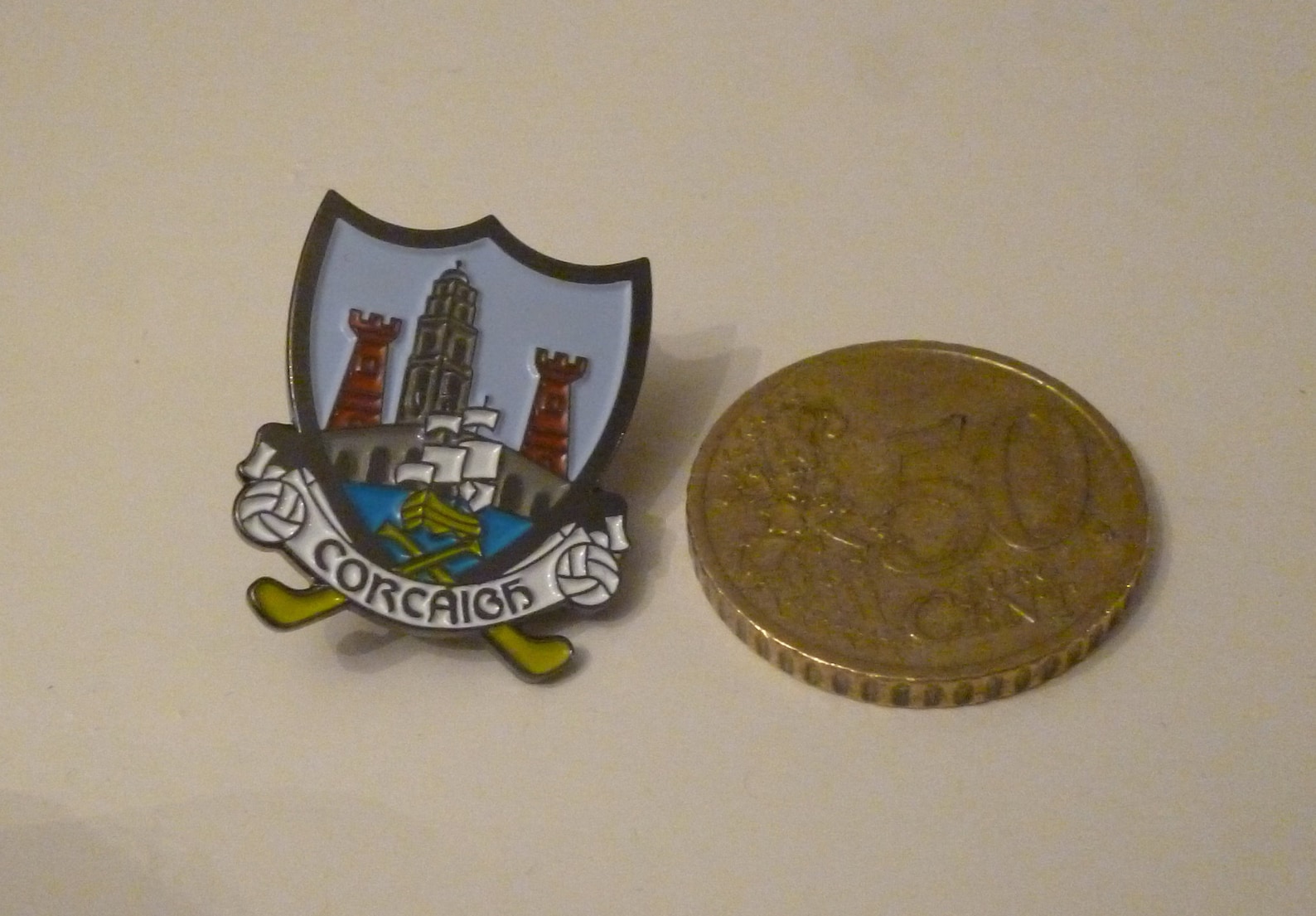 Cork GAA Pin Badge Etsy
