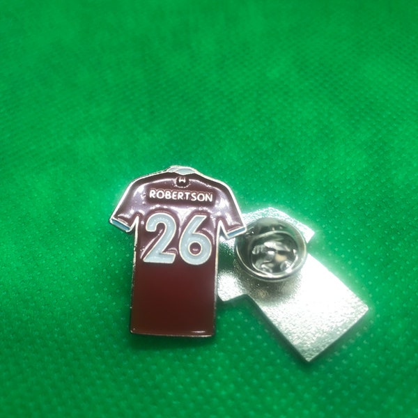 Robertson Liverpool Jersey FC Pin Badge