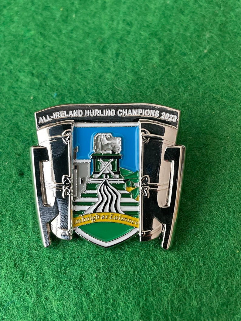 Limerick GAA All-Hurling Champions 2023 Pin Badge zdjęcie 4