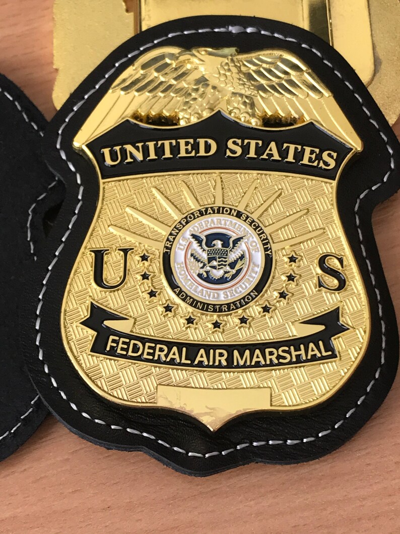 U.S. Air Marshall Replica Badge Etsy