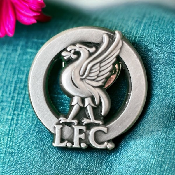 Liverpool Silver Liver Bird Pin Badge