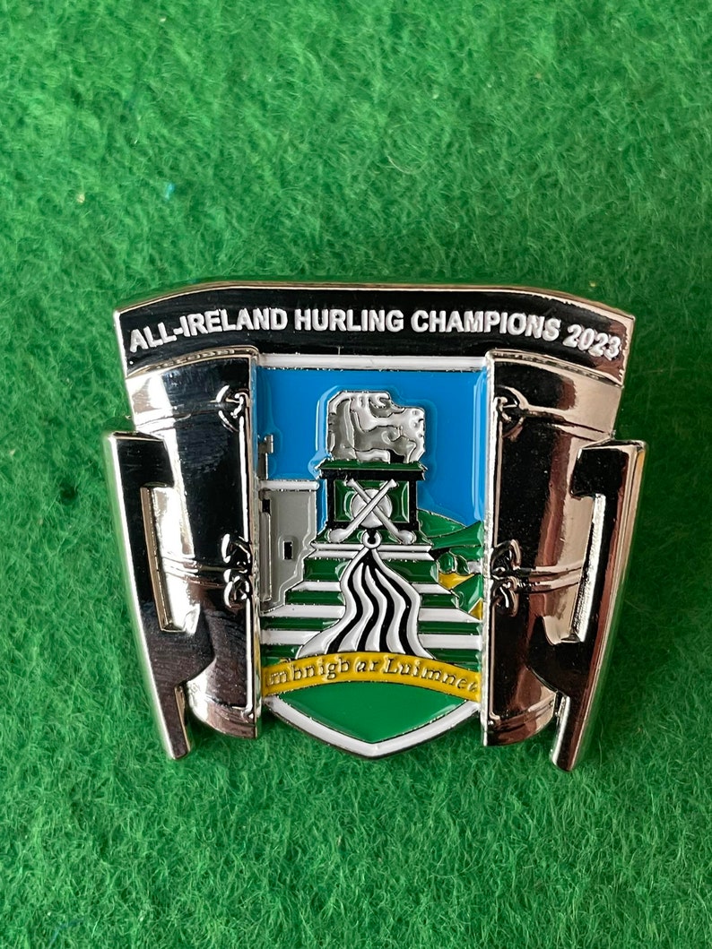 Limerick GAA All-Hurling Champions 2023 Pin Badge zdjęcie 3