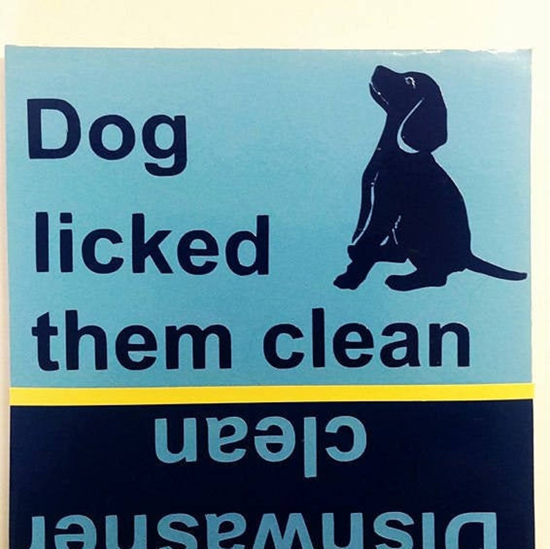 Personalized Dog Dishwasher Magnet: Funny Clean Dirty Indicator - Etsy