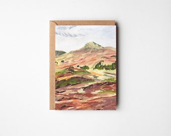 Lomond Hills - Greeting card