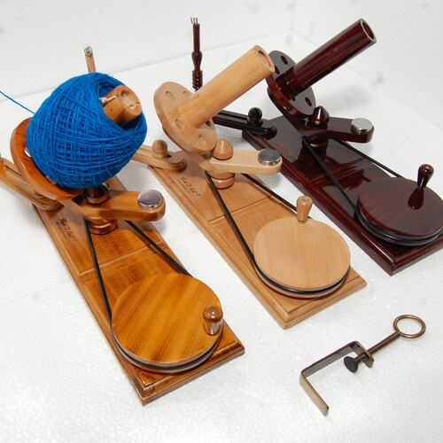 Rosewood Yarn Winder Large Wooden Yarn Winder for Knitting Etsy