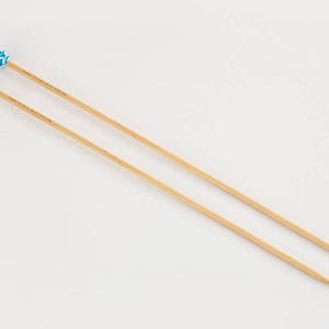 Single point knitting needles image 1