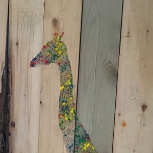 Holi Giraffee