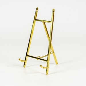 Decorative Brass Easel 14 Inch Display Stand