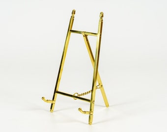 Decorative Brass Easel 14 Inch Display Stand