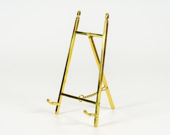 Decorative Brass Easel 12.5 inch Display Stand