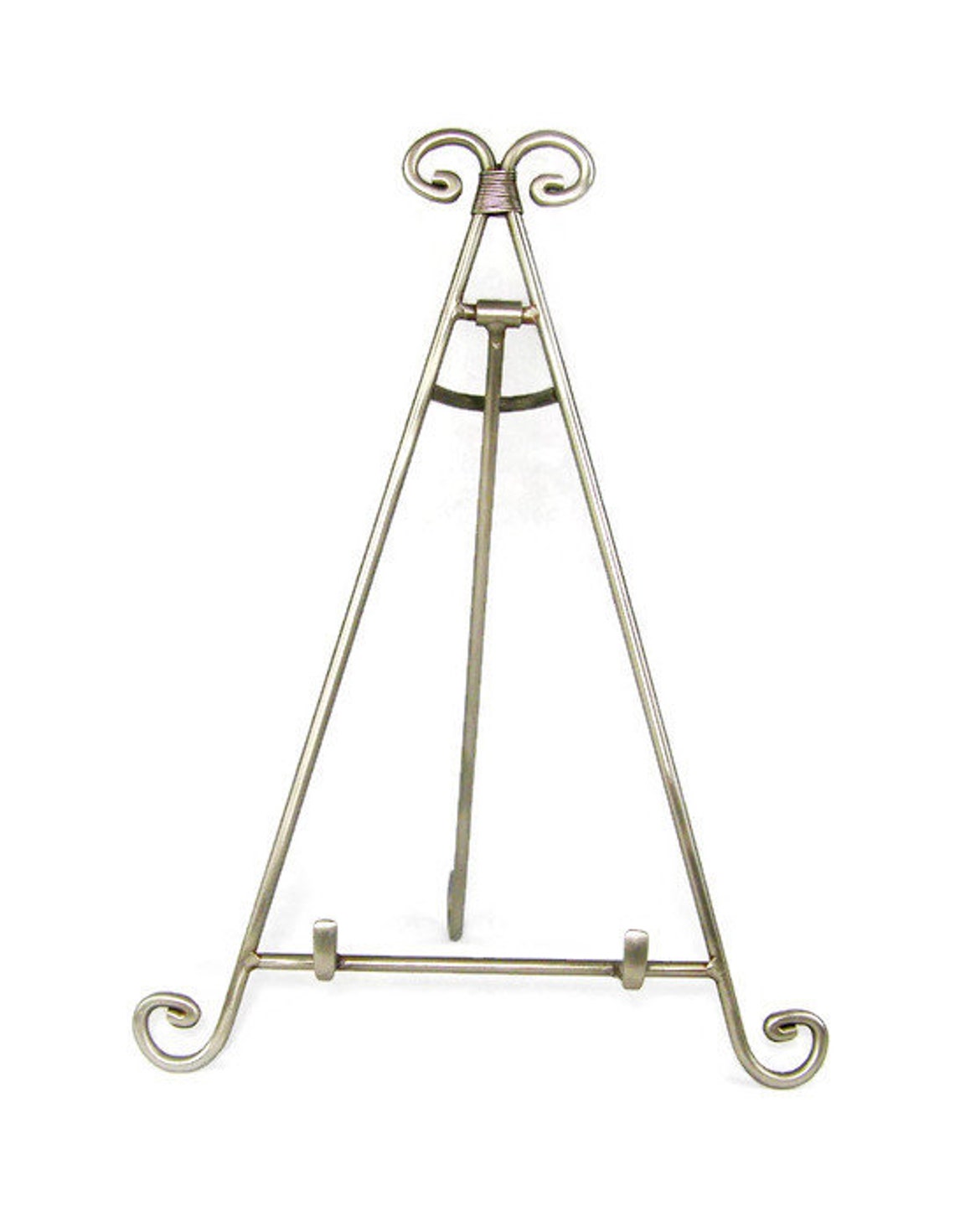 Decorative Metal Easel Display Stand Iron Copper Antique Etsy