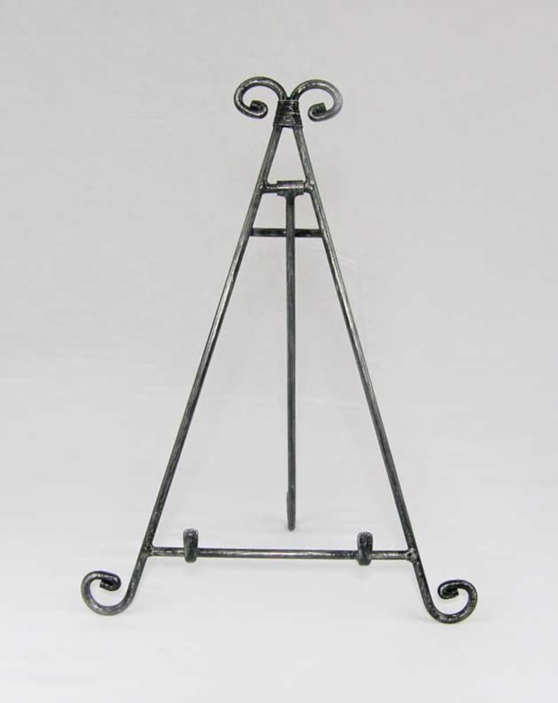 Decorative Metal Easel Display Stand Iron Copper Antique Etsy
