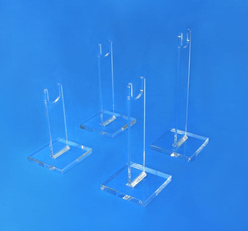 Rifle Long Gun Display Stand for Displays and Shows Clear Etsy