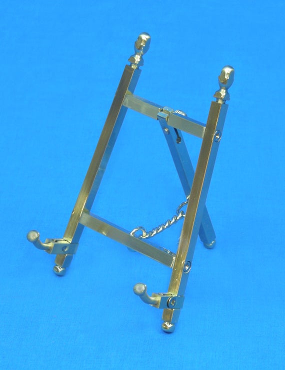 Solid Brass Decorative Brass Easel 21/" ~ Picture Stand ~ Display Stand