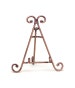 Decorative Metal Easel 7' Tall Display Stand- Copper, Iron, Antique Brass and Pewter 