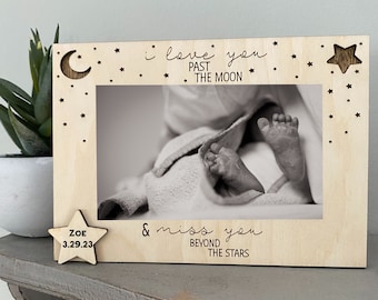 Custom Memorial Gift | Bereavement Gift | Grief and Loss | Memorial Frame | Loss of Child | Loss of Mother | Loss of Pet | Stillbirth Gift
