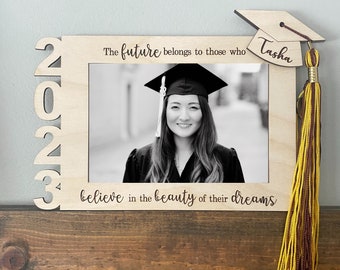 Personalized Graduation Gift Frame | College Graduation Gift | High School Graduation | Class of 2023 | Graduation Keepsake | Tassel Holder