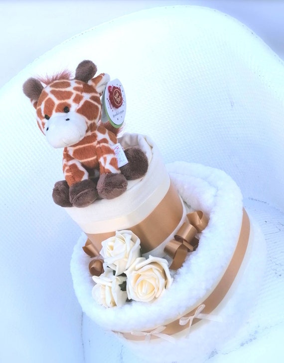 baby gift nappy cake