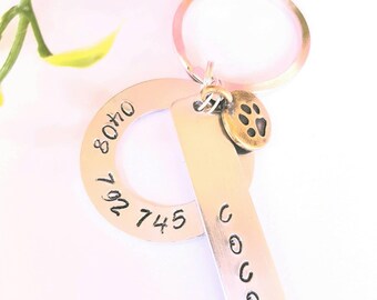 Custom made Pet ID tag.