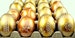 easter eggs, golden eggs, gold pysanka, hand decorated pysanky, egg art, unique gift 