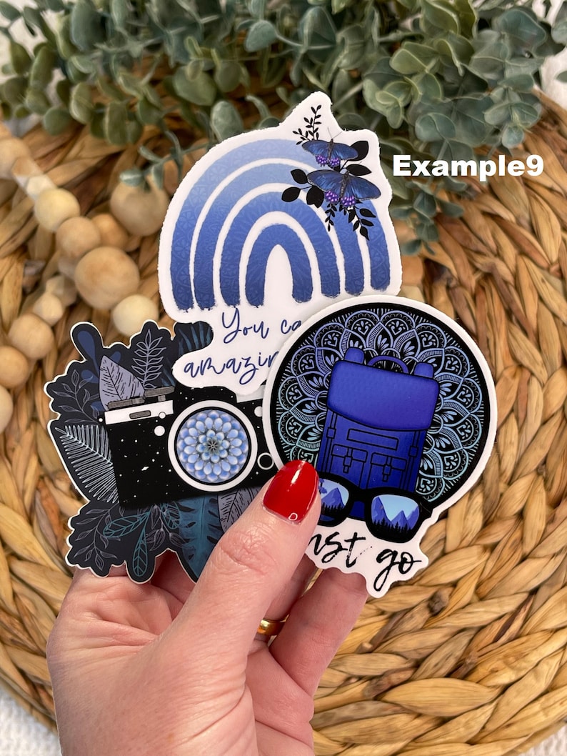 Build Your Own Sticker Pack Aesthetic, Any 3 or 5 Stickers, Create Your ...