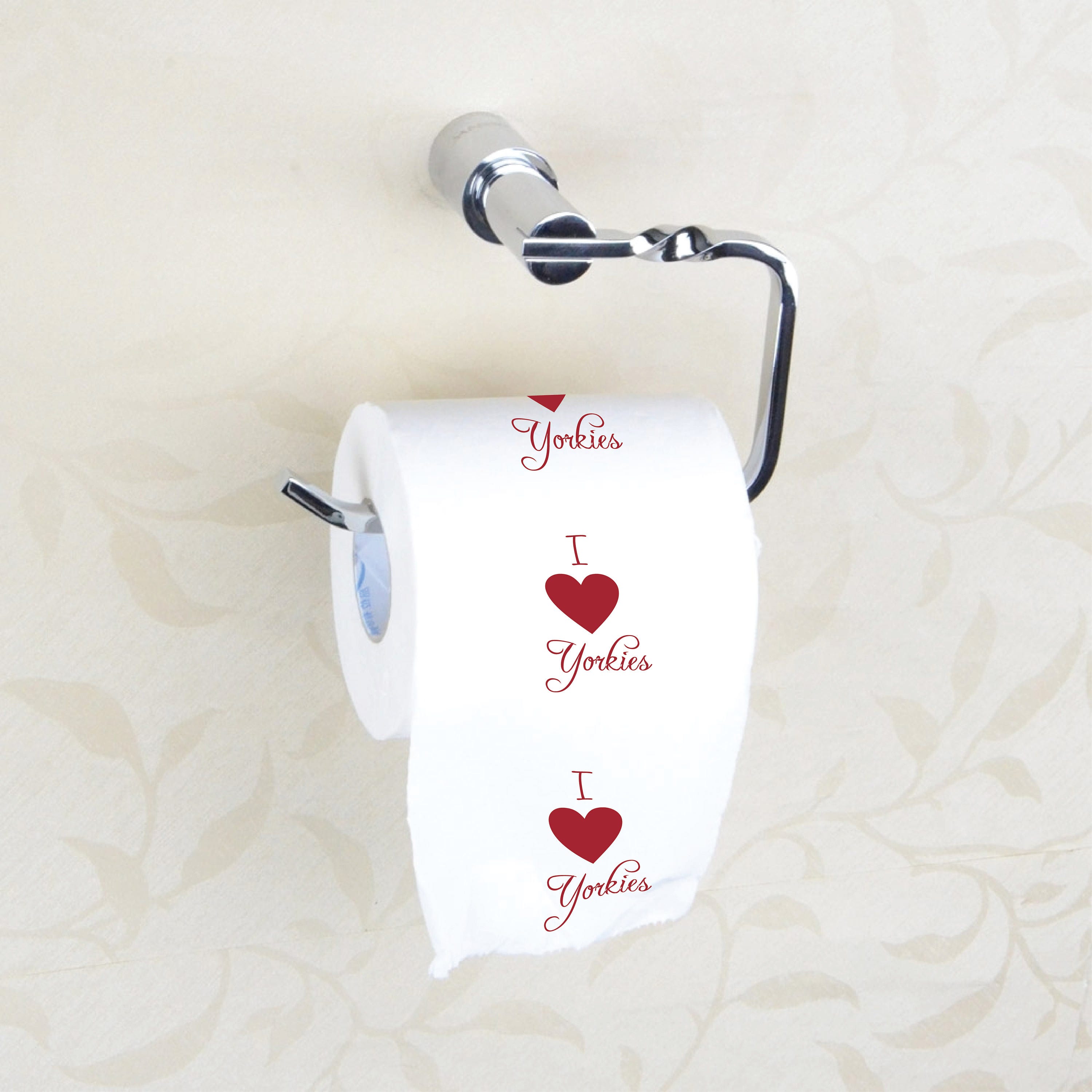 Printed TP Customized Printed Toilet Paper Gift Set, Personalized Desi –