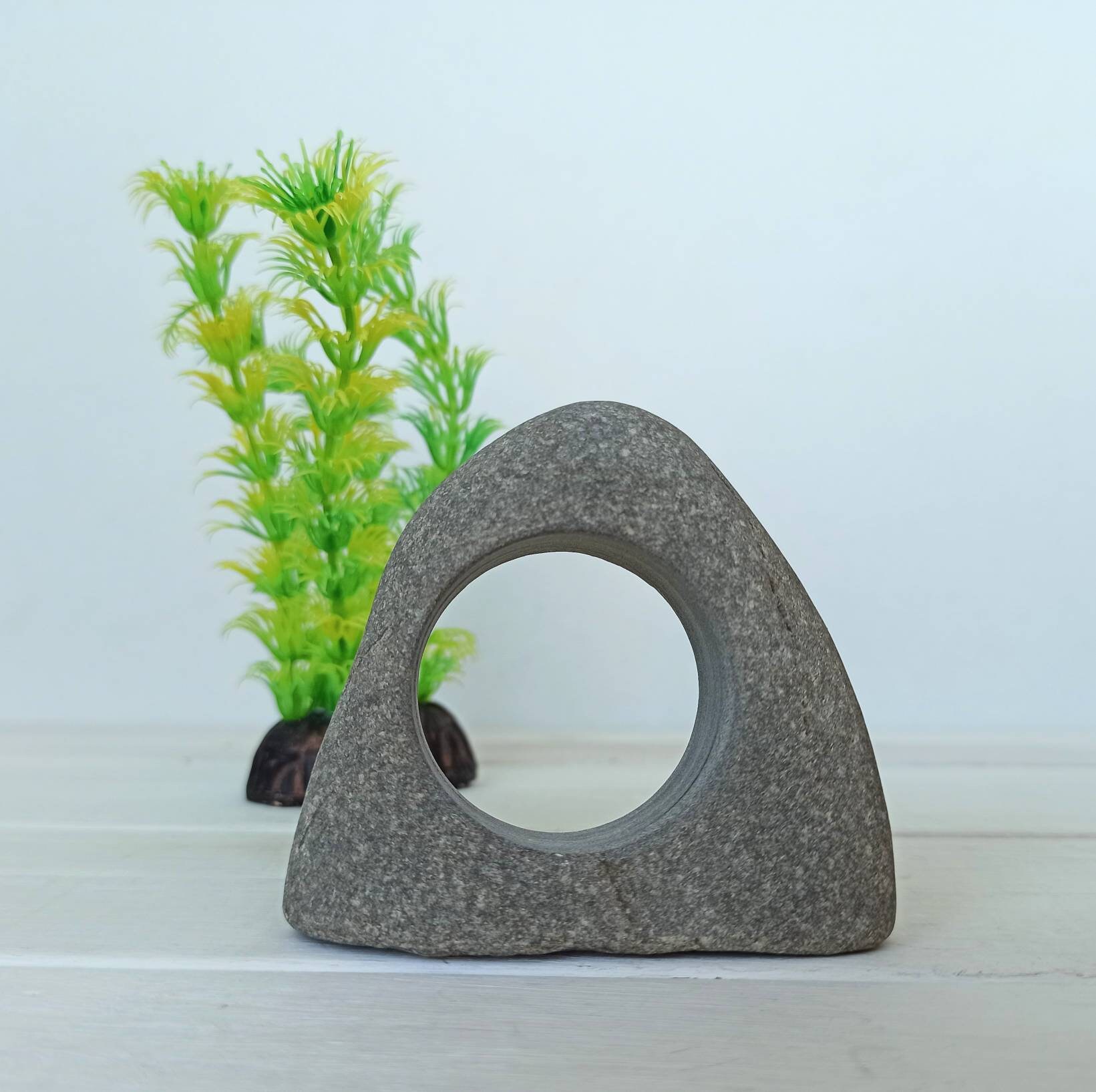 Stone Aquarium Decor Reptile tank decor Handmade Fish or Etsy