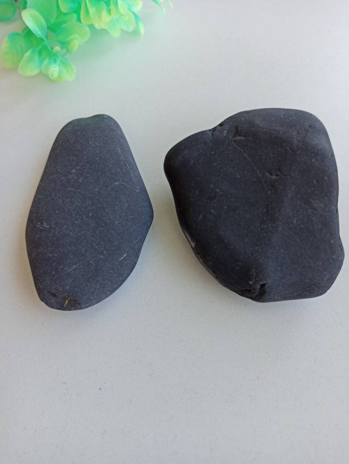 2 Pietre Nere Pietre marine Regalo Spirituale Acquario Etsy