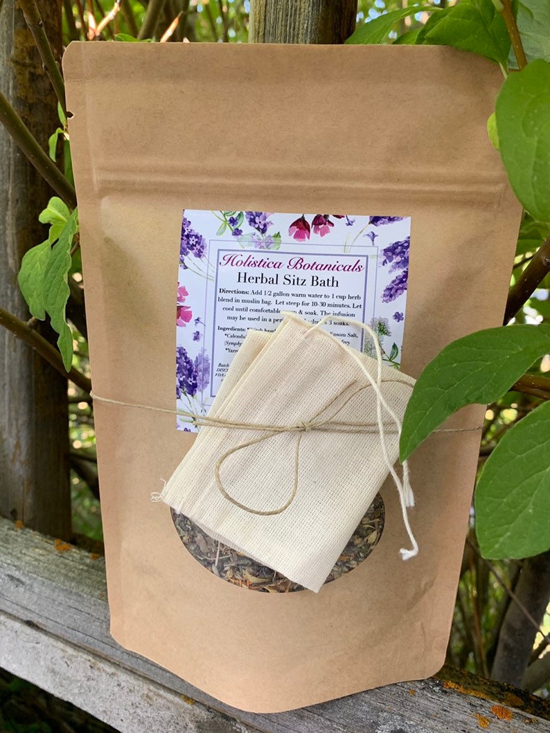 Organic Herbal After Delivery Bath, Herbal Sitz Bath, Postpartum Self