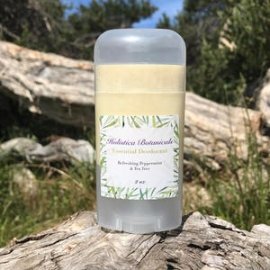 Organic Deodorant, Natural deodorant, Aluminum Free, Pure Essential oils image 2