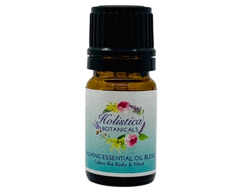 Calming Essential Oil Blend, Stress Relief, Pure Essential Oil, Organic Essential Oil, Anxiety Relief, Therapeutic Grade Essential Oil