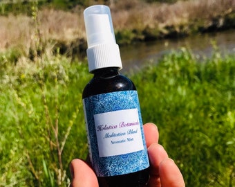 Meditation Aromatherapy Mist, Yoga mat spray, Aura Cleansing, Smudge Spray, Room Spray