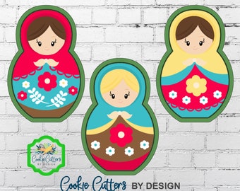 matryoshka cookie cutter