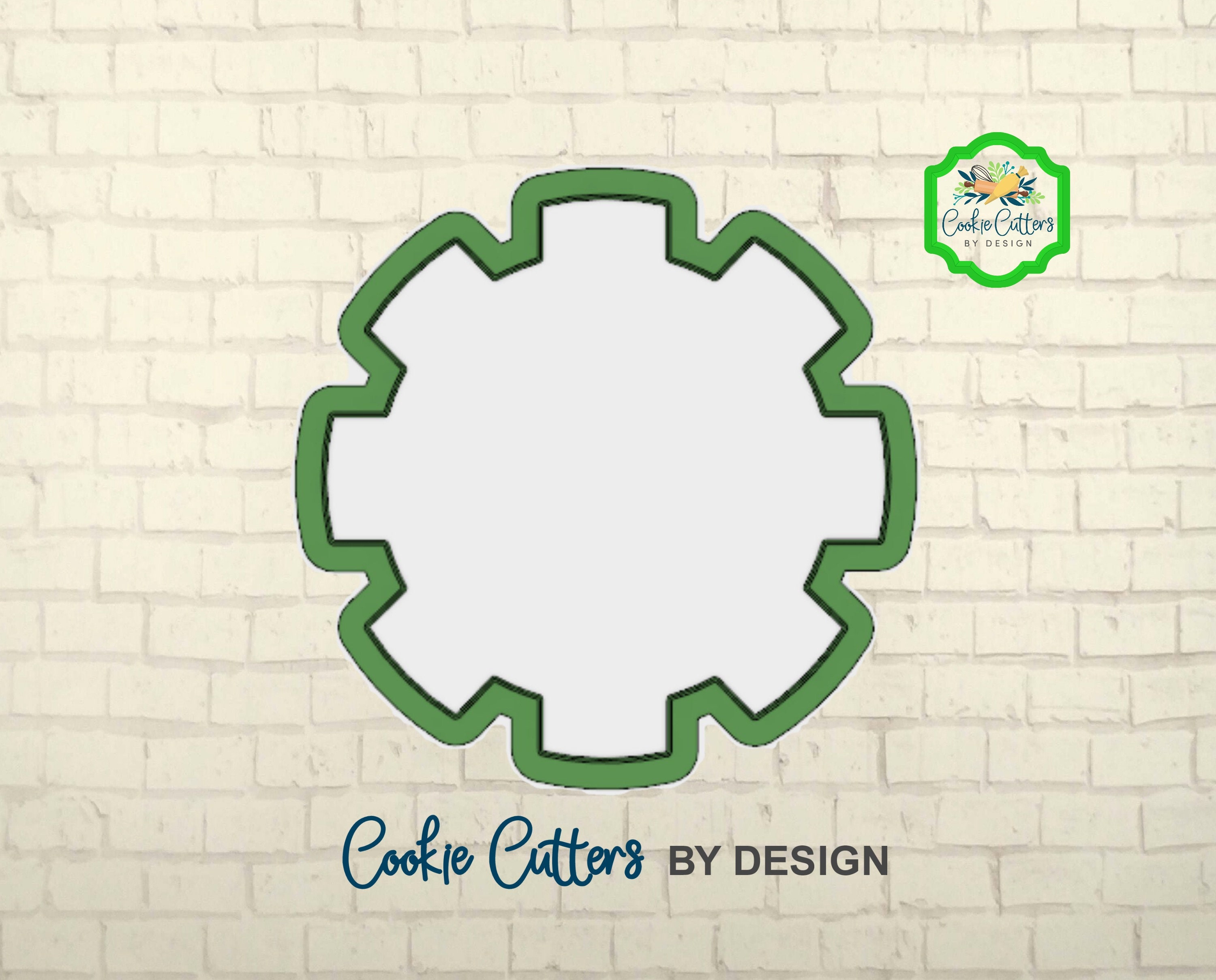 Birthday Cookie Cutter 3D Printed Cookie Cutters Cookie Cutter Sprocket Cookie Cutter Gear Cookie Cutter