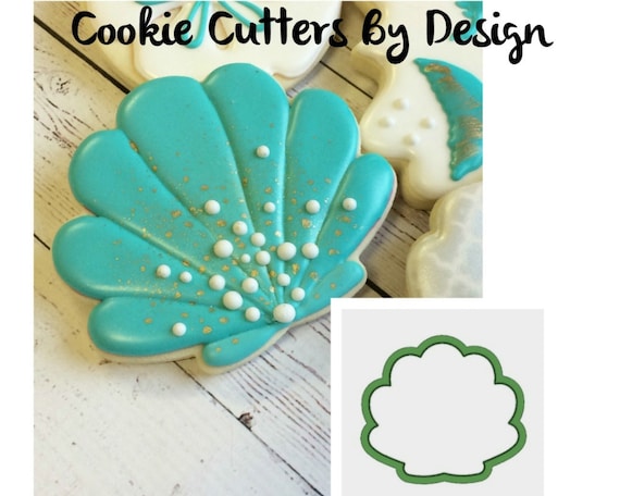 Sea Shell Cookie Cutter Shell Cookie Cutter Clam Shell Cookie Cutter Cookie Cutter 3D Cookie Cutters