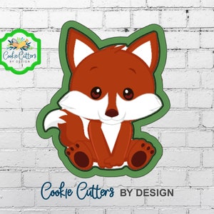 Fox Cookie Cutter / Woodland Cookie Cutter