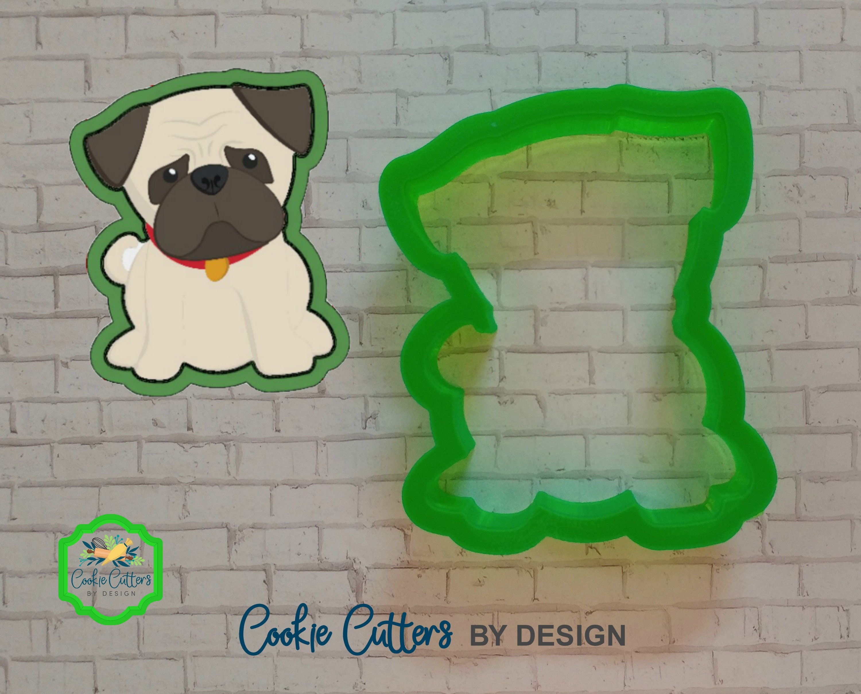 pug cookie cutter