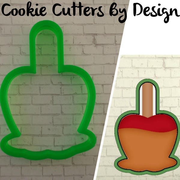 Candy Apple Cookie Cutter / Candied Apple Cookie Cutter / Apple Cookie Cutter / Fair Cookie Cutter / Carnival Cookie Cutter / Cookie Cutter