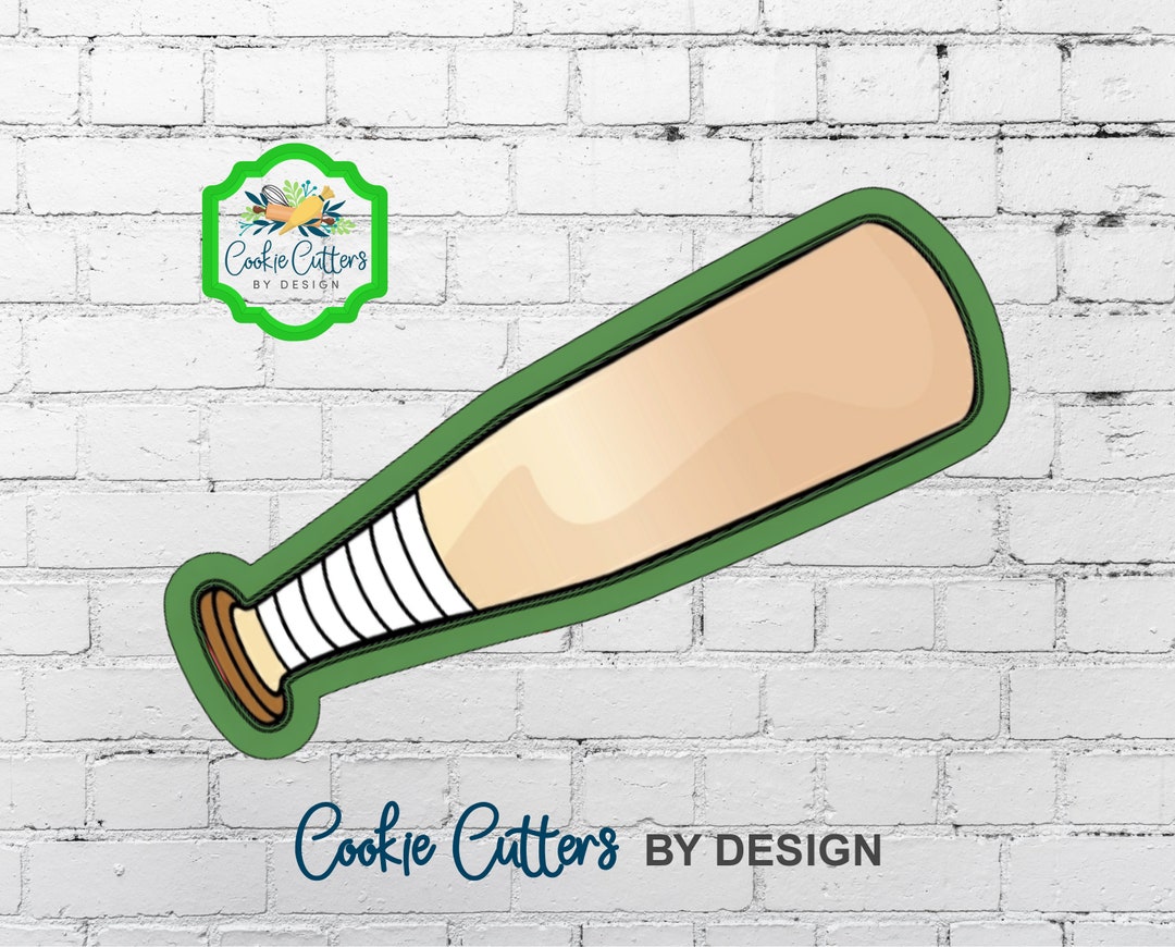 Baseball Bat Cookie Cutter Etsy