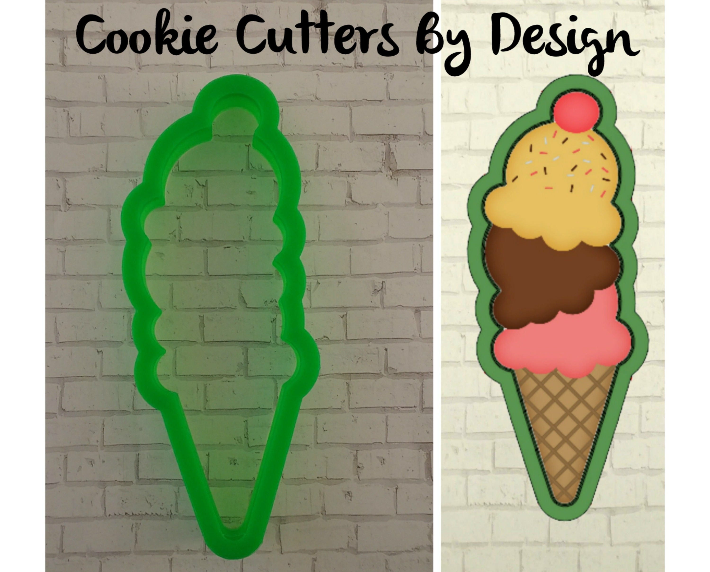 Ice Cream Sundae / Mermaid Cookie Cutter