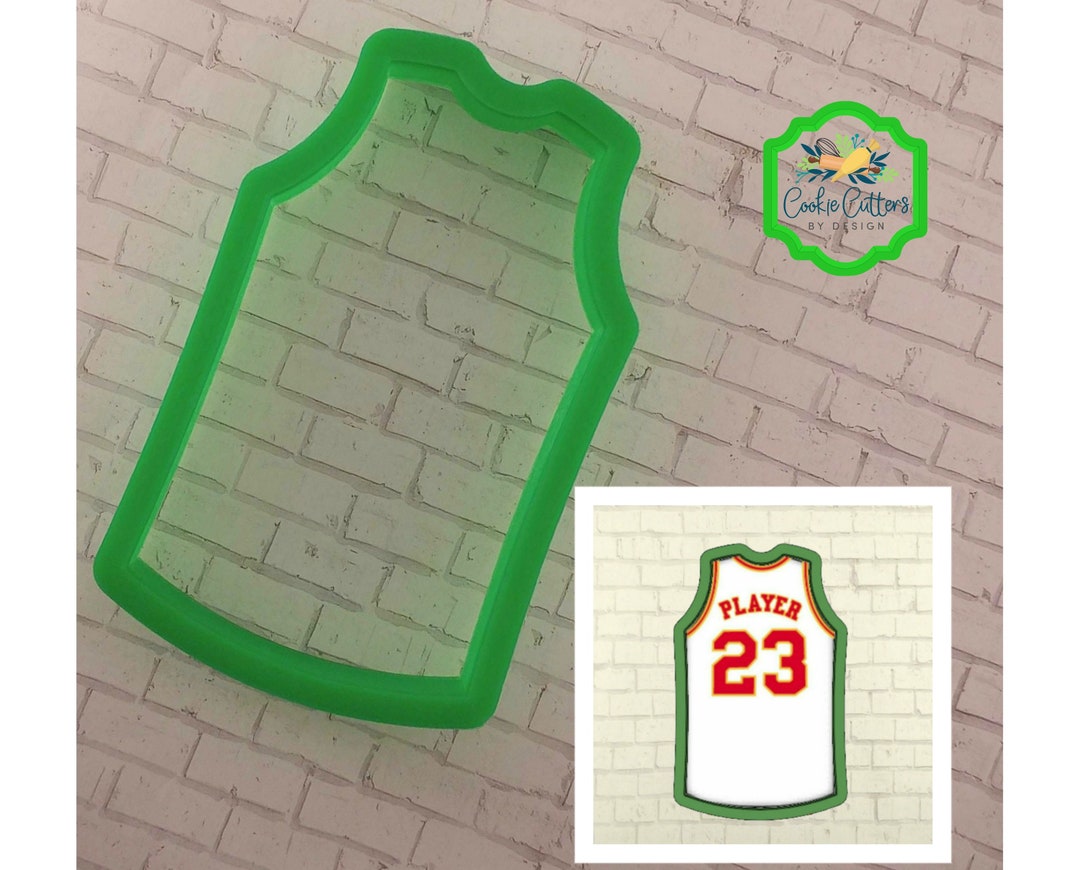 Basketball Jersey Cookie Cutter Etsy