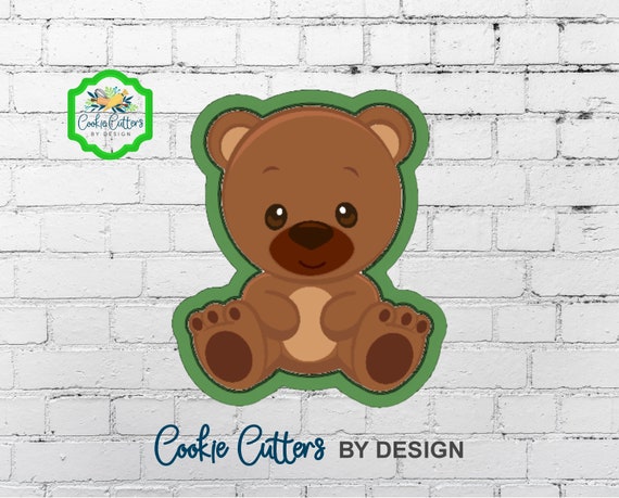 Bear Cookie Cutter / Woodland Cookie Cutter | Etsy