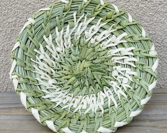 Native American Basket-Papago/Tohono O’odham Traditional Handmade Basket