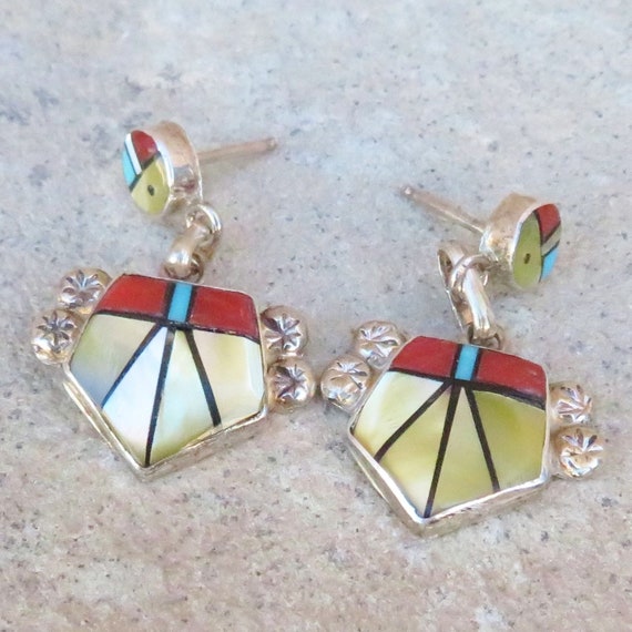 Boucles d'oreilles amérindiennes